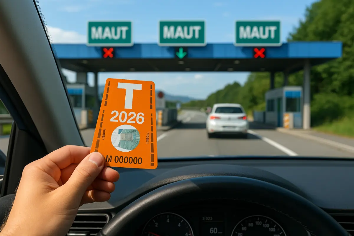 Österreich erhöht Maut, Klebevignette endet 2026