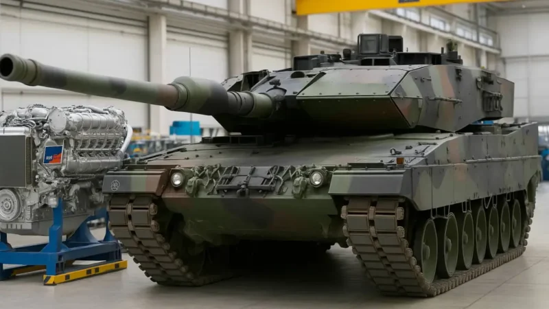 Rolls-Royce baut 300 neue Leopard-2-Motoren