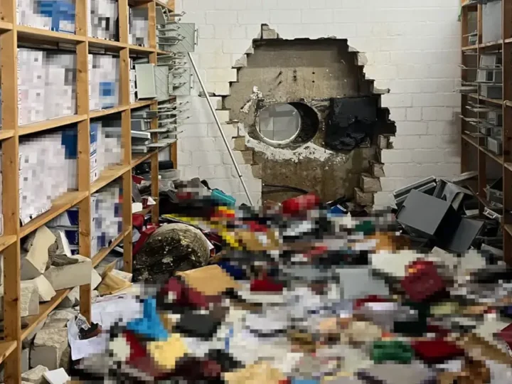 Filmreifer Bankeinbruch in Gelsenkirchen