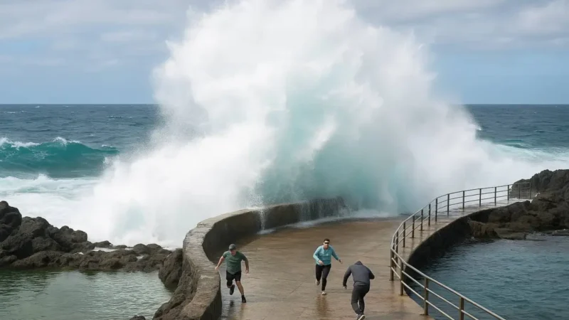 Teneriffa: Todesdrama durch Riesenwelle