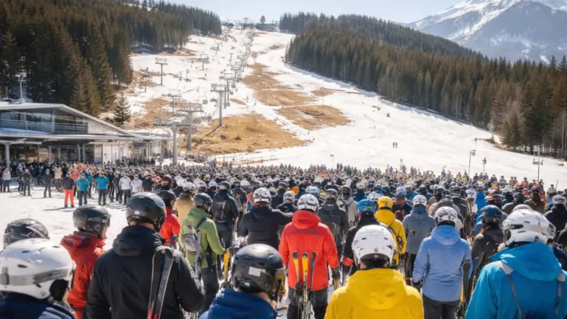 Schneemangel frustriert Europas Skifans
