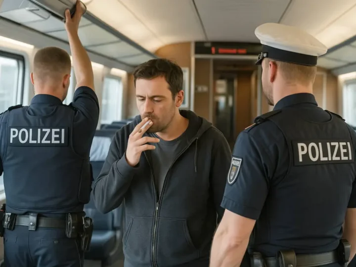 Rauchen im ICE endet mit Haftantritt