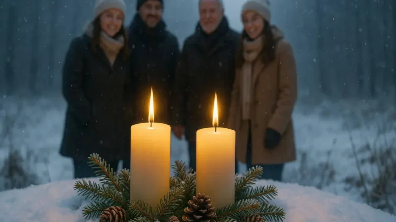 Ein warmherziger Gruß zum 2. Advent