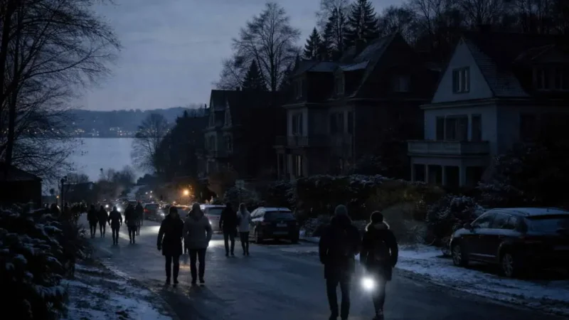 Berlin ohne Strom: 45.000 Haushalte betroffen