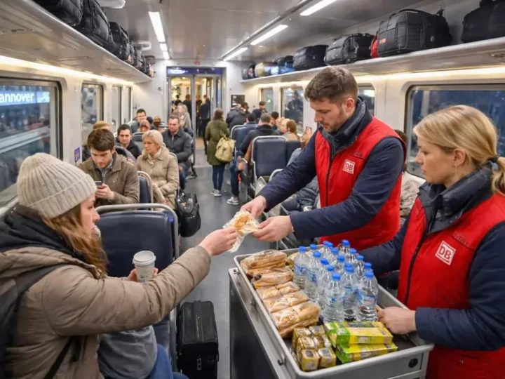 Bahn öffnet Aufenthaltszug für Gestrandete