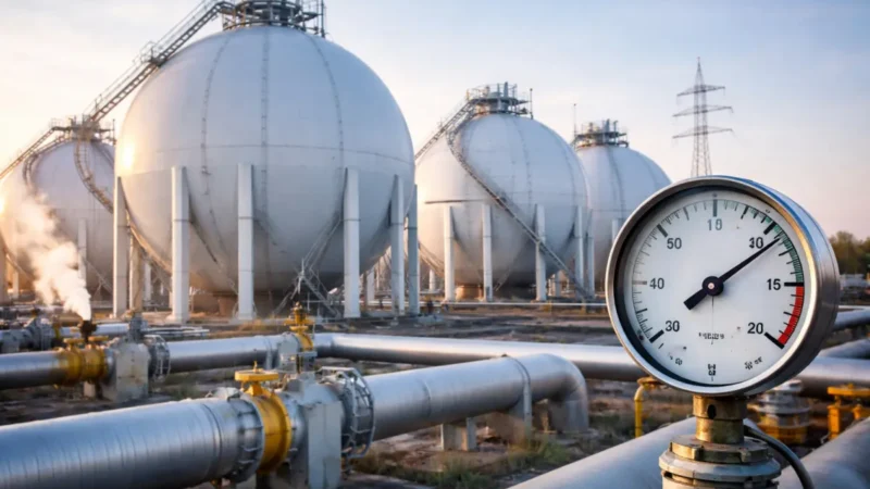 Gasspeicher sinken: Warum 20 % kritisch sind