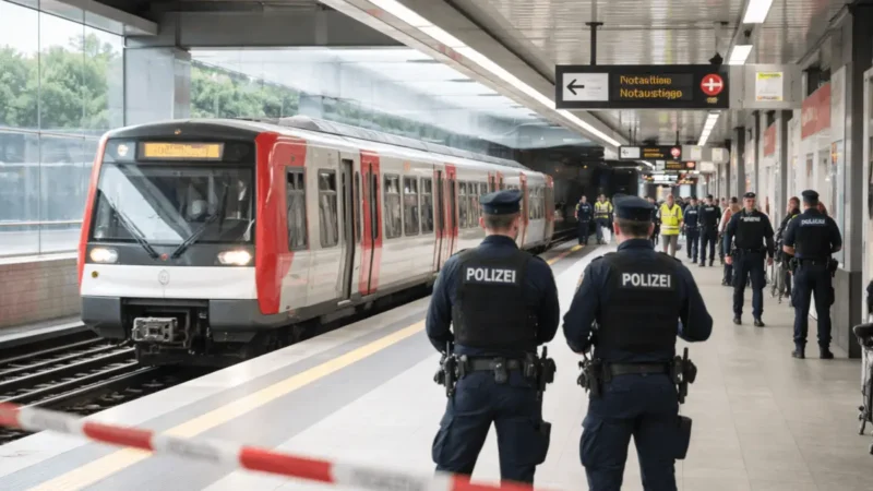 Zwei Tote in Hamburg: U-Bahn-Vorfall untersucht