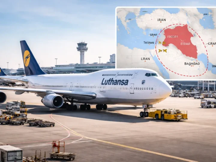 Lufthansa umfliegt Iran und Irak