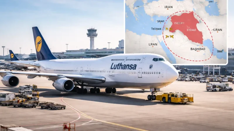 Lufthansa umfliegt Iran und Irak