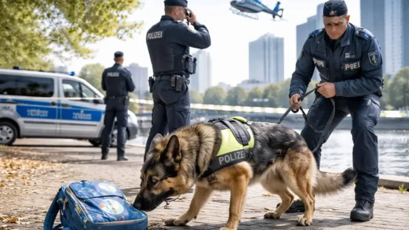 Frankfurt sucht Noah (8): Spürhunde im Einsatz