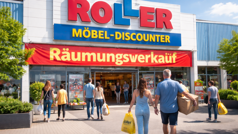 Roller schließt Filialen und was das bedeutet