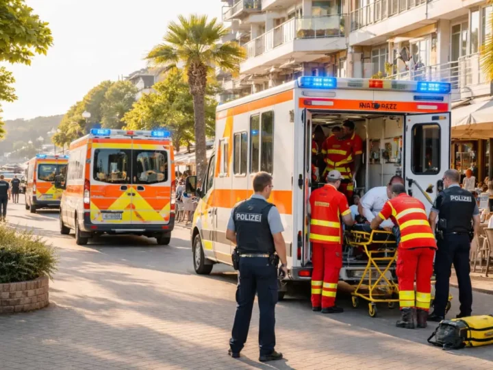 Acht Restaurantgäste in Klinik – Ursache offen