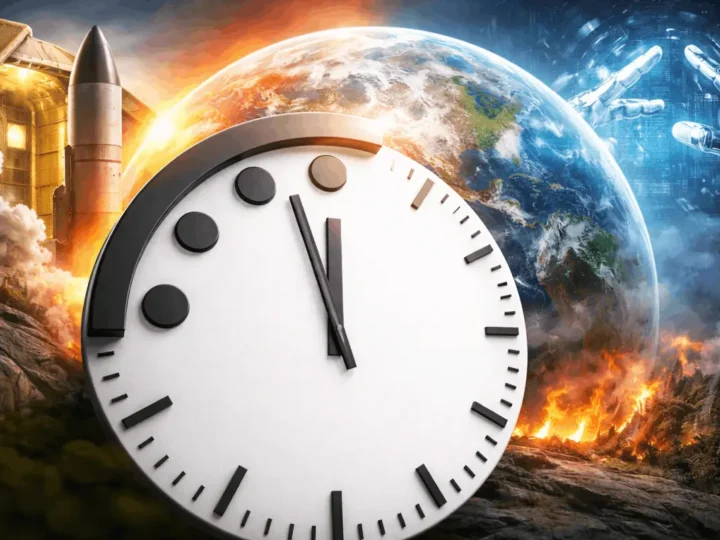 Weltuntergangsuhr rückt vor – Risiken wachsen