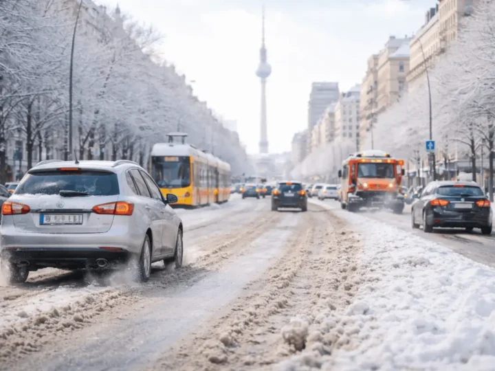 Glätte und Frost: Berlin vor Eis-Wochenende