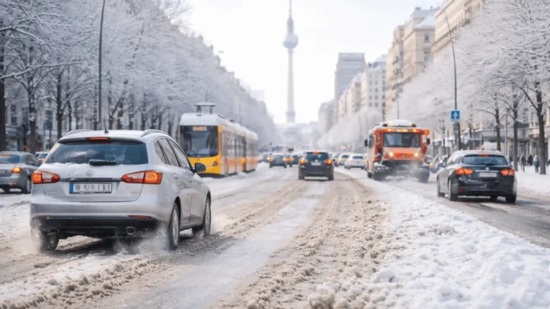 Glätte und Frost: Berlin vor Eis-Wochenende