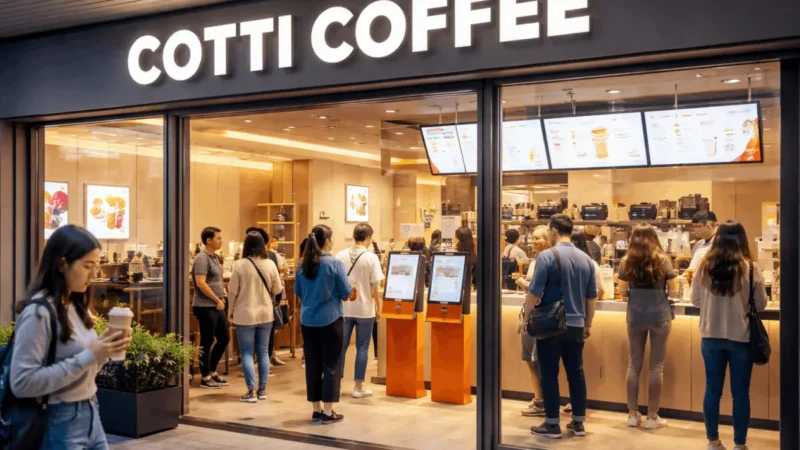 Cotti Coffee verschärft den Kaffeewettbewerb