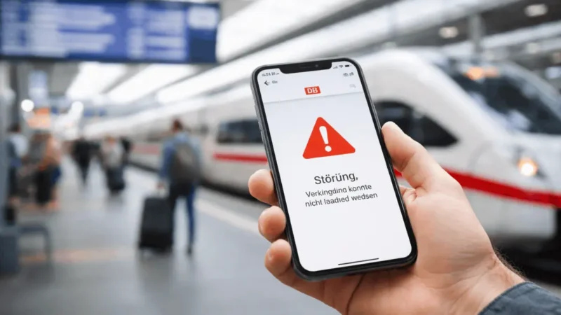 Bahn-IT gestört: Planung teils unmöglich