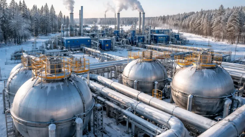 Gasspeicher leeren sich – Risiko für Versorgung