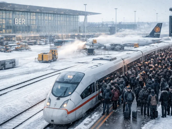 Eis-Chaos trifft Regierung und Verkehr