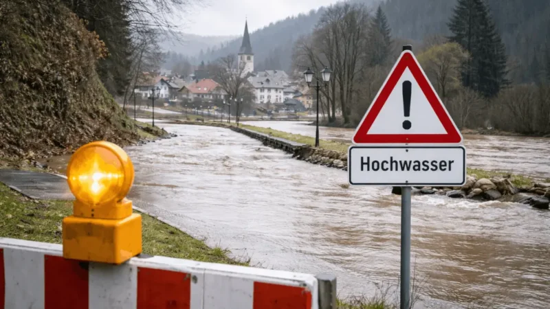 Bayerns Pegel steigen – Hochwasser erwartet