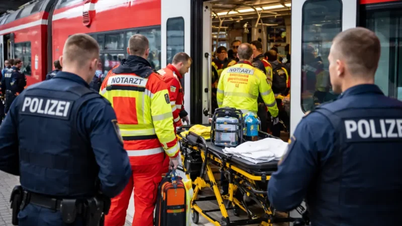 Angriff im Zug verschärft Debatte um Sicherheit