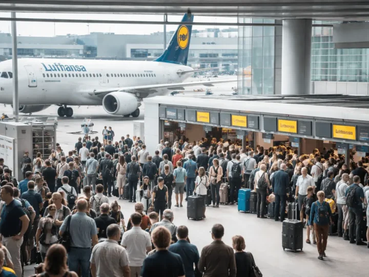 Lufthansa-Streik: 460 Flüge gestrichen