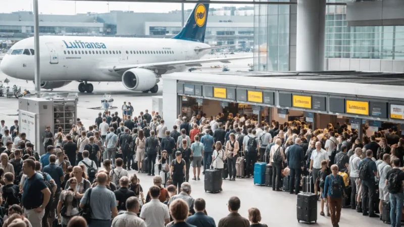 Lufthansa-Streik: 460 Flüge gestrichen