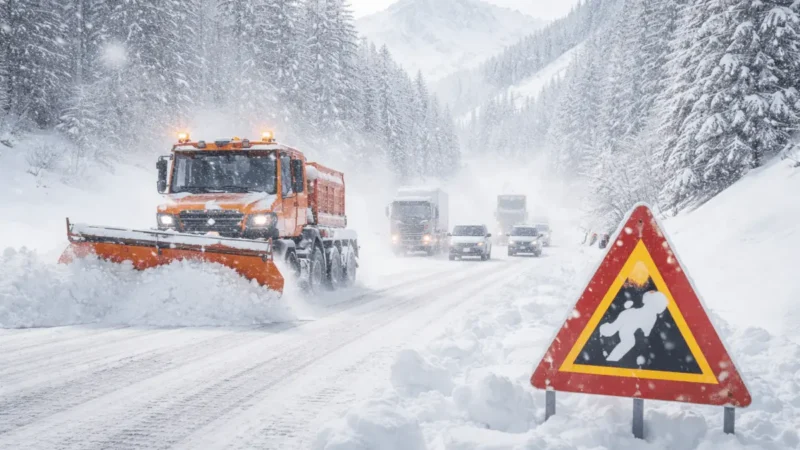 Bis zu 80 cm Neuschnee: Alpen unter Druck