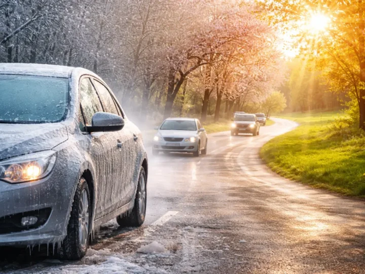 Eisregen im Berufsverkehr, danach 20 Grad