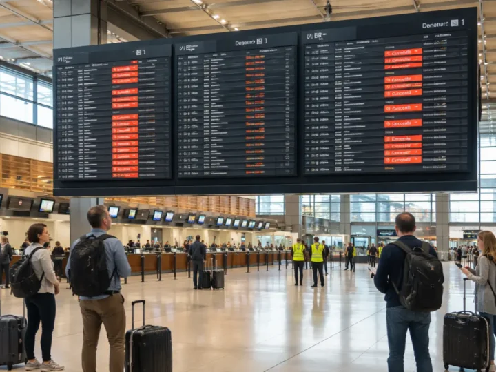 BER-Stillstand trifft 57.000 Reisende