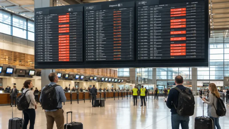 BER-Stillstand trifft 57.000 Reisende