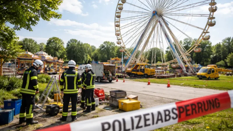 Riesenrad-Unfall zeigt Wartungsrisiko