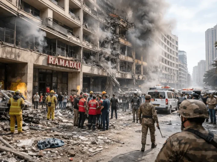 Hotel-Angriff trifft Beiruts Zentrum