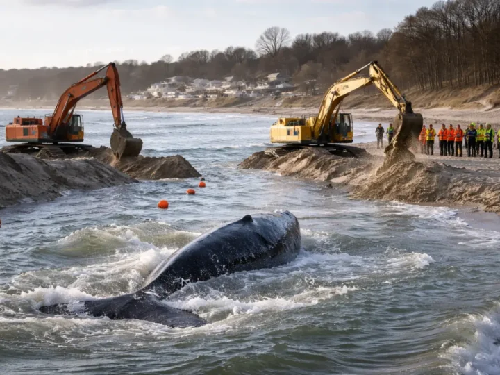 Heute entscheidet sich die Wal-Rettung