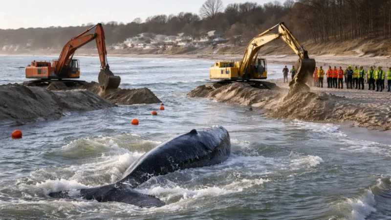 Heute entscheidet sich die Wal-Rettung