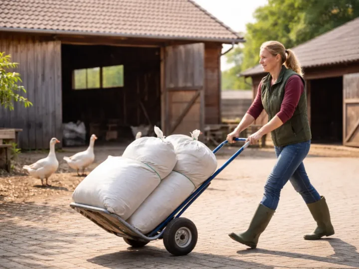 Sackkarre zeigt Bürokratie-Problem