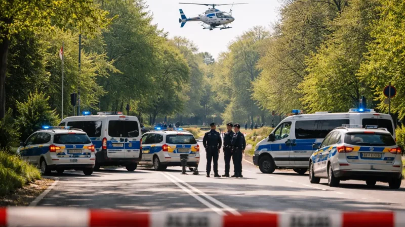 Schussmeldung legt Columbiadamm lahm