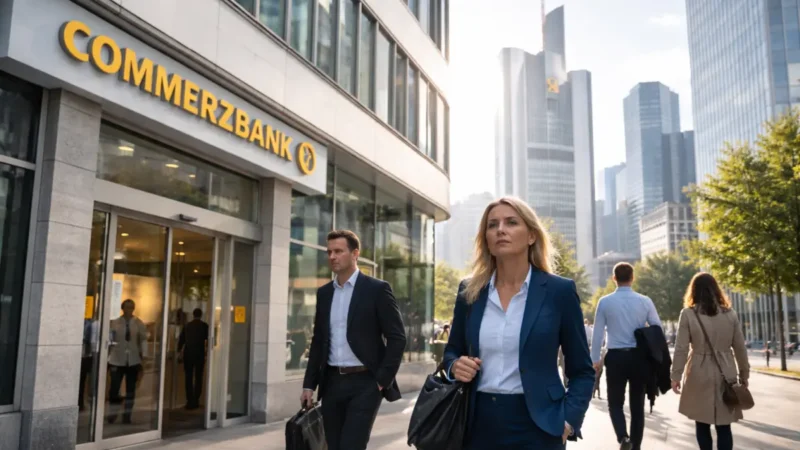 10.000 Jobs bei Commerzbank in Gefahr