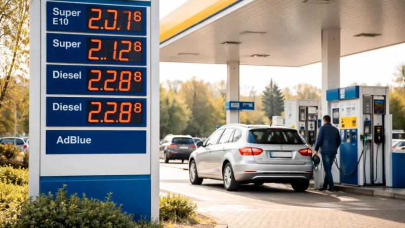 Neue 12-Uhr-Regel für Spritpreise