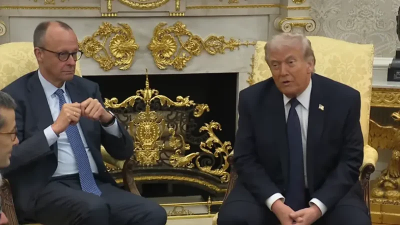 Merz bei Trump: Iran und Zölle im Fokus