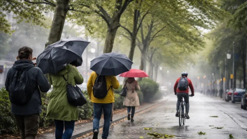 DWD warnt Düsseldorf bis 16 Uhr