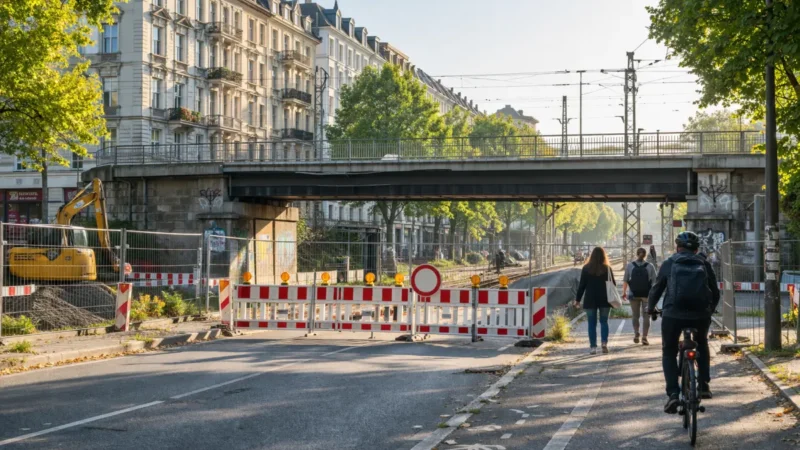 Dunckerbrücke: Sperrung bis 2028