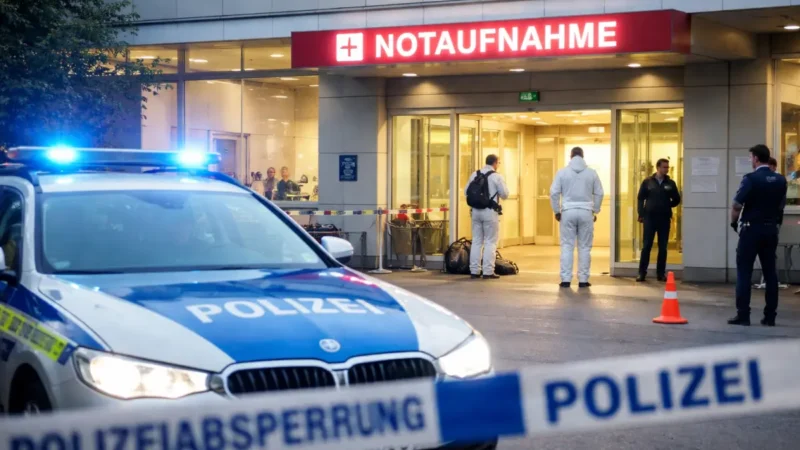 Schüsse in Klinik: Notaufnahme wird gesperrt