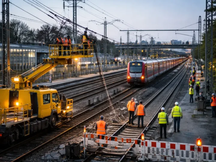 Frankfurt: Oberleitung gerissen, Linien gestört