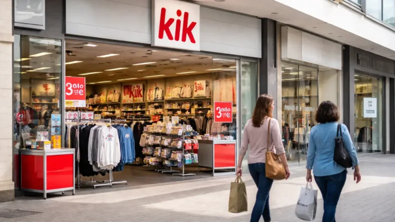 KiK streicht Filialen, Handel unter Druck