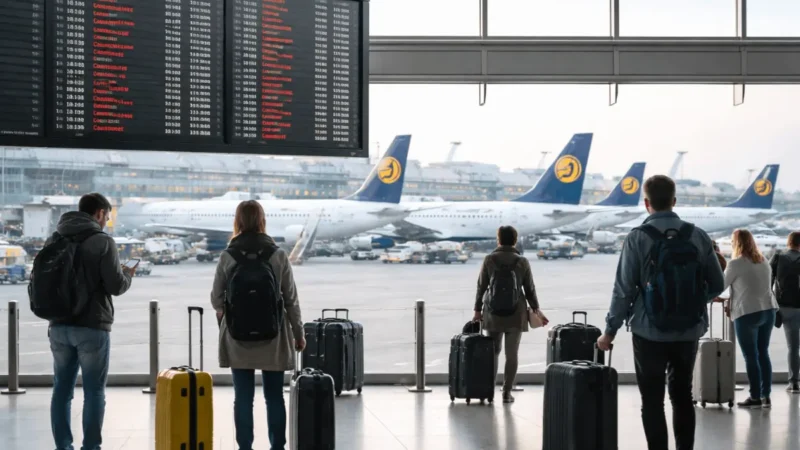 Lufthansa-Streik trifft Hunderte Flüge