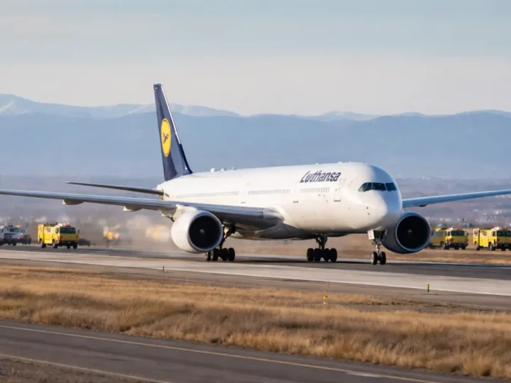 Lufthansa stoppt Start in letzter Sekunde