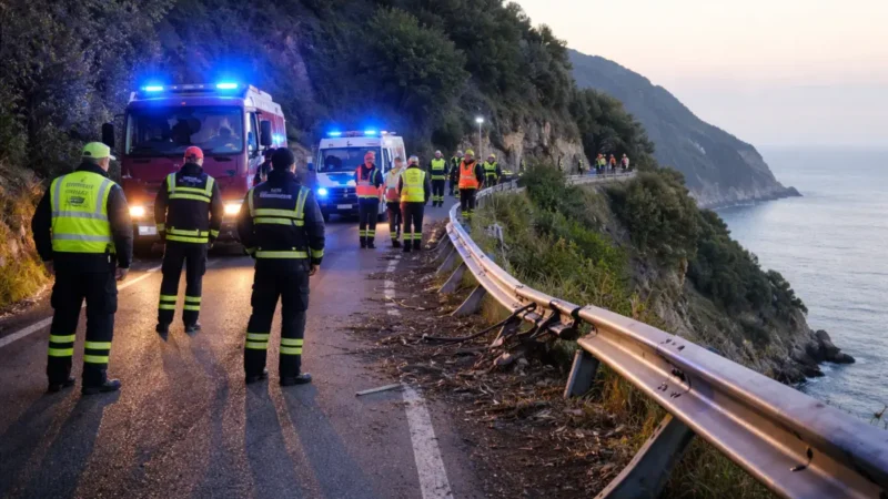 Zwei Tote nach Sturz von Küstenstraße