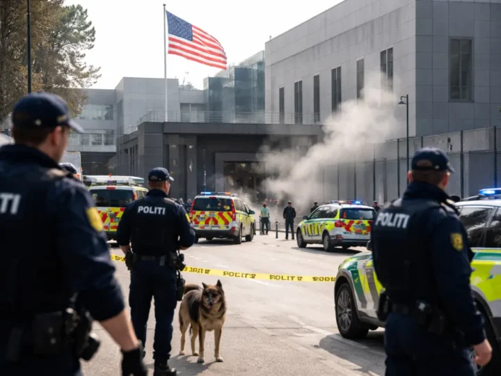 Explosion trifft US-Botschaft in Oslo