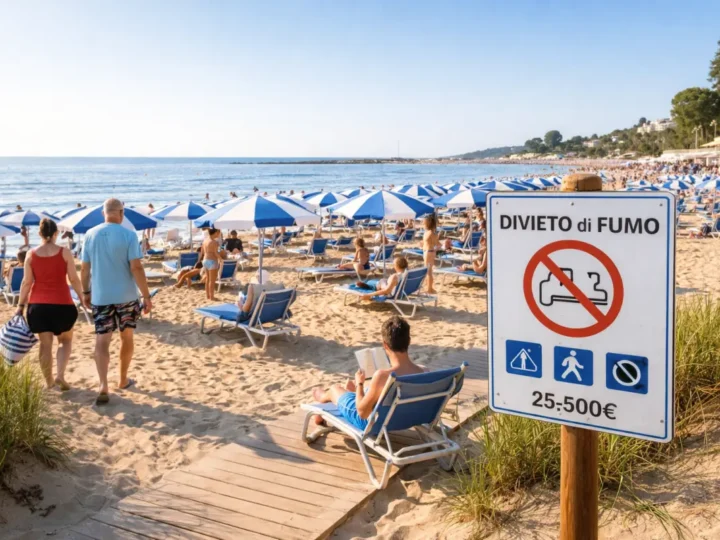 Pesaro verbietet Rauchen am Strand